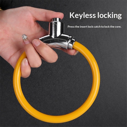 Bicycle Cable Lock, Steel Cable with Keys, Security Lock,Theft Bike Cable Lock, Portable, Versatile, Security V1192-AZ-W-0846