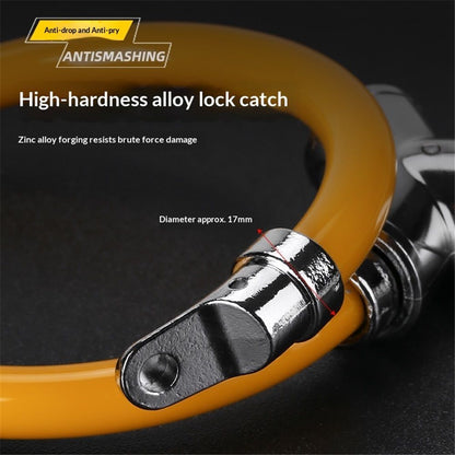 Bicycle Cable Lock, Steel Cable with Keys, Security Lock,Theft Bike Cable Lock, Portable, Versatile, Security V1192-AZ-W-0846