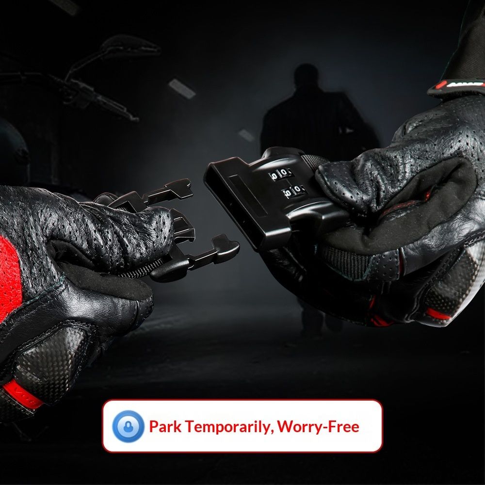Motorcycle Helmet Bag Helmet Storage Bag with Combination Lock Waterproof Lightweight Durable polyester V1192-AZ-W-0850