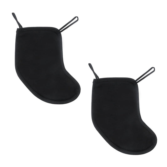 2 Pcs Violin Chinrest Pad 1/2 1/4 Cotton Chin Rest Cover Violin Shoulder to Practice, Black (Style 2) V1192-AZ-W-0854