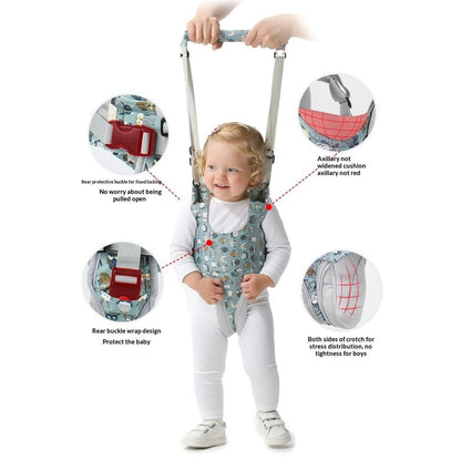 Baby Walker, Handheld Kids Toddler Walking Harness Helper Assistant Protective Belt Child Activity Walker V1192-AZ-W-0860
