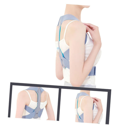 Posture Corrector for Women and Men, Adjustable Back Straightener, Upper Back Support Brace, Hunchback V1192-AZ-W-0864