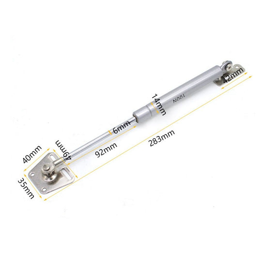 2 Pack 100N/22LBS Drop Down Gas Struts for Drop-Front Desk Downward Slowly Such as Fold-Down Desk, Flap Lid V1192-AZ-W-0874