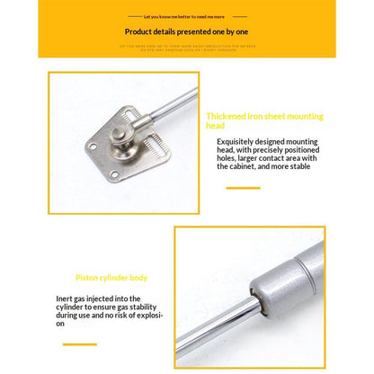 2 Pack 100N/22LBS Drop Down Gas Struts for Drop-Front Desk Downward Slowly Such as Fold-Down Desk, Flap Lid V1192-AZ-W-0874