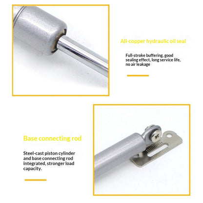 2 Pack 100N/22LBS Drop Down Gas Struts for Drop-Front Desk Downward Slowly Such as Fold-Down Desk, Flap Lid V1192-AZ-W-0874