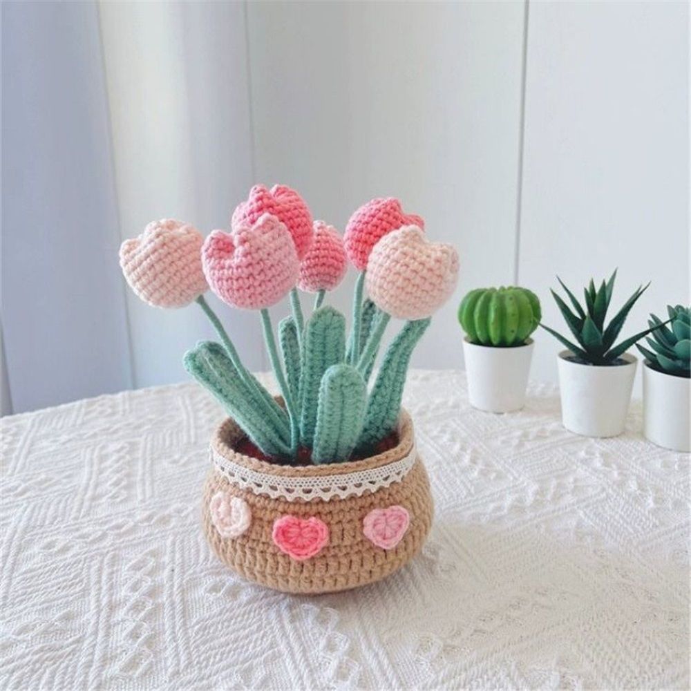 Crochet Kit for Beginners, Tulip Crochet Starter Kit Beginner for Complete Beginners Adults, Crocheting V1192-AZ-W-0877