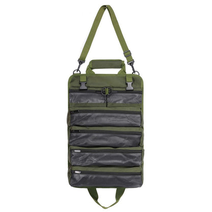 Tool Bag Roll Up, Heavy Duty Portable Soft Tool Storage Organization, Foldable Empty Rollup Organizer V1192-AZ-W-0886
