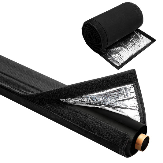 3 Layers HVAC Copper Pipe Insulation Cover,72x10.2 Inch 600D Oxford AC Pipe Insulation Covers for V1192-AZ-W-0888