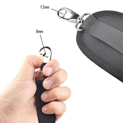 Waterproof Replacement Shoulder Strap with Adjustable Belt for Shoulder Bag Backpack Black Backpack Straps V1192-AZ-W-0892