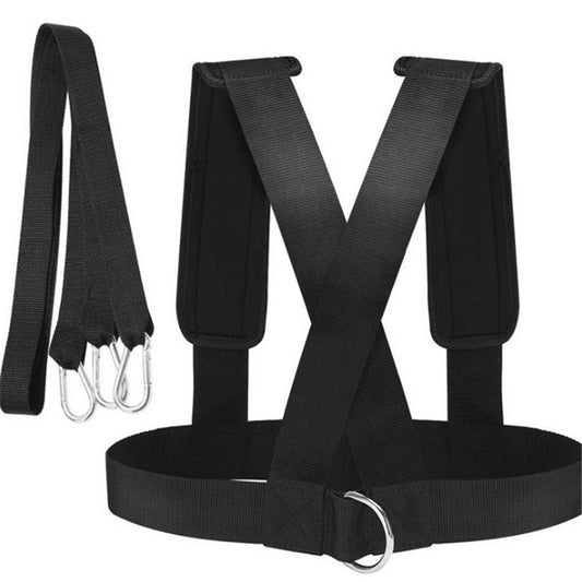 Sled Harness Workout Resistance and Assistance Trainer Physical Training Resistance Rope Kit Improving Speed, V1192-AZ-W-0902