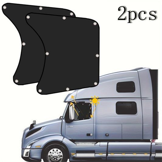 2pcs Semi Truck Side Window Sun Shade International Trucks RV | Semi Truck Accessories, Sunshade UV V1192-AZ-W-0904