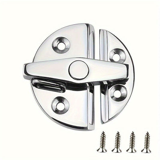 Marine Grade 316 Stainless Steel Turn Twist Button Door Catch Latchfor Door Cabinet Marine Boat Door Catch V1192-AZ-W-0910