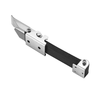 2 PCS Heavy Duty Premium SUS304 Stainless Steel Rubber Flexible Black Draw Latches Buckle (Style 3) V1192-AZ-W-0914