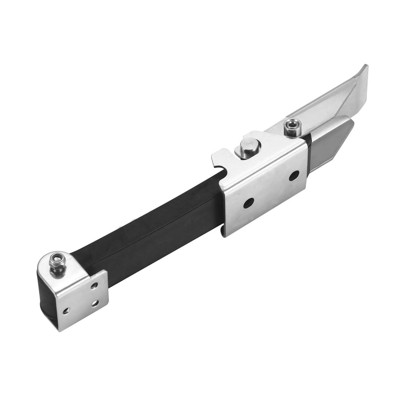 2 PCS Heavy Duty Premium SUS304 Stainless Steel Rubber Flexible Black Draw Latches Buckle (Style 3) V1192-AZ-W-0914
