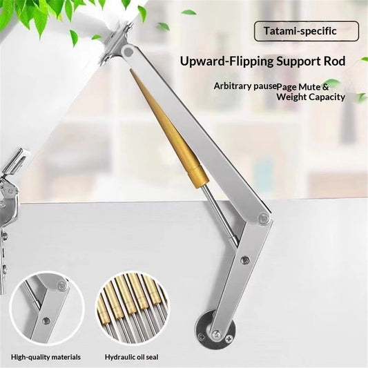200N Gas Struts Heavy Duty Soft Close Lid Support Hinges Automatic Slow Lowering Safety Pneumatic Lid Lifters V1192-AZ-W-0920