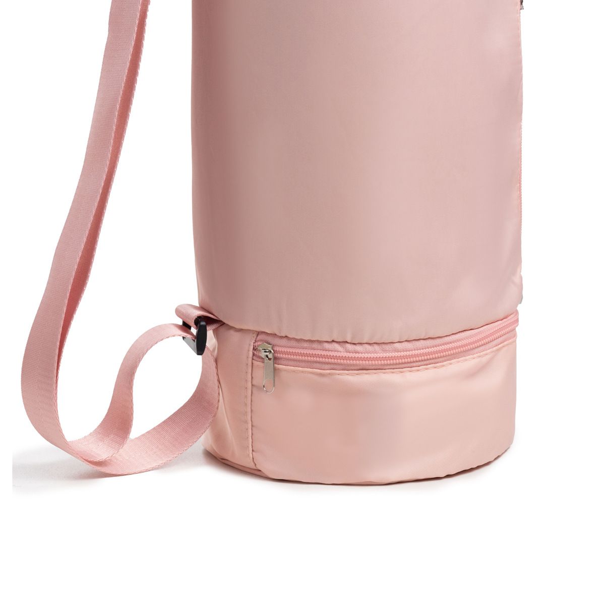 Yoga Mat Bag with Water Bottle Pocket and Bottom Wet Pocket, Exercise Yoga Mat Carrier Multi-Functional V1192-AZ-W-0945