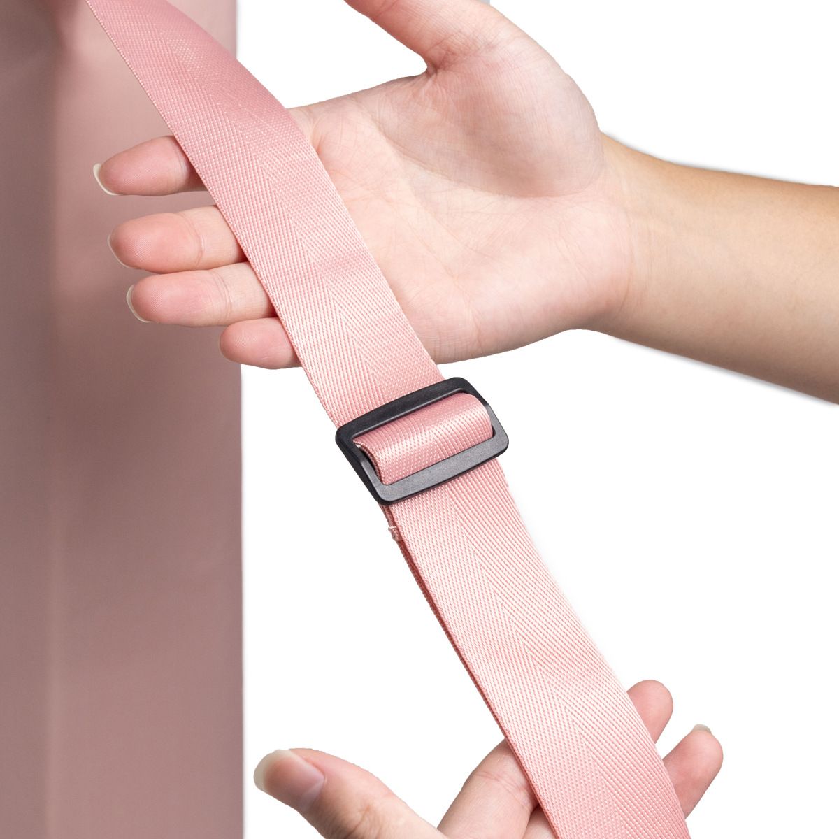 Yoga Mat Bag with Water Bottle Pocket and Bottom Wet Pocket, Exercise Yoga Mat Carrier Multi-Functional V1192-AZ-W-0945