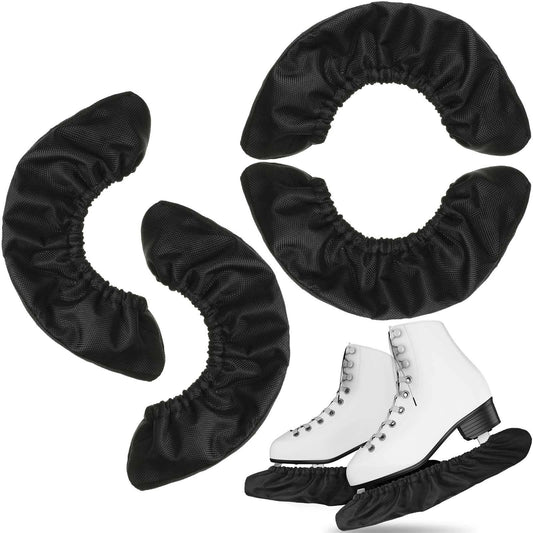 4 Pcs Ice Skate Guards Hockey Ice Skate Blade Covers Kids Absorbent Figure Soakers Hockey Accessories Skating V1192-AZ-W-0950