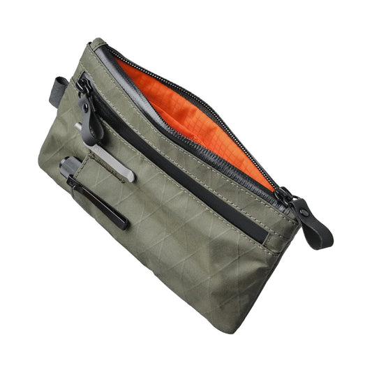 Multi-tool Slots EDC Organizer Pouch Nylon Passport Holder & EDC Wallet - Zip Clutch with Wrist Strap, 3 V1192-AZ-W-0958