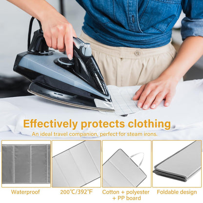 Four fold hanging ironing machine, ironing pad, household steam electric iron, ironing board, household V1192-AZ-W-0963