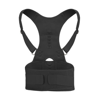 Magnetic therapy posture support back bracket adjustable posture corrector bracket shoulder back support V1192-AZ-W-0969