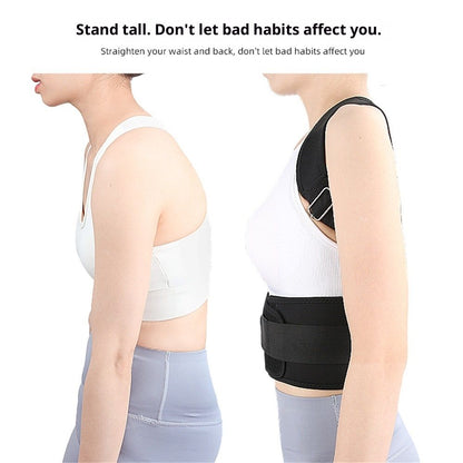 Magnetic therapy posture support back bracket adjustable posture corrector bracket shoulder back support V1192-AZ-W-0969