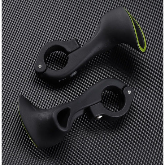 Bike Handlebar Ends Ergonomic No-Slip Mountain Bike Road Cross-Country Bicycle Handlebar Extender Bar Ends V1192-AZ-W-0975