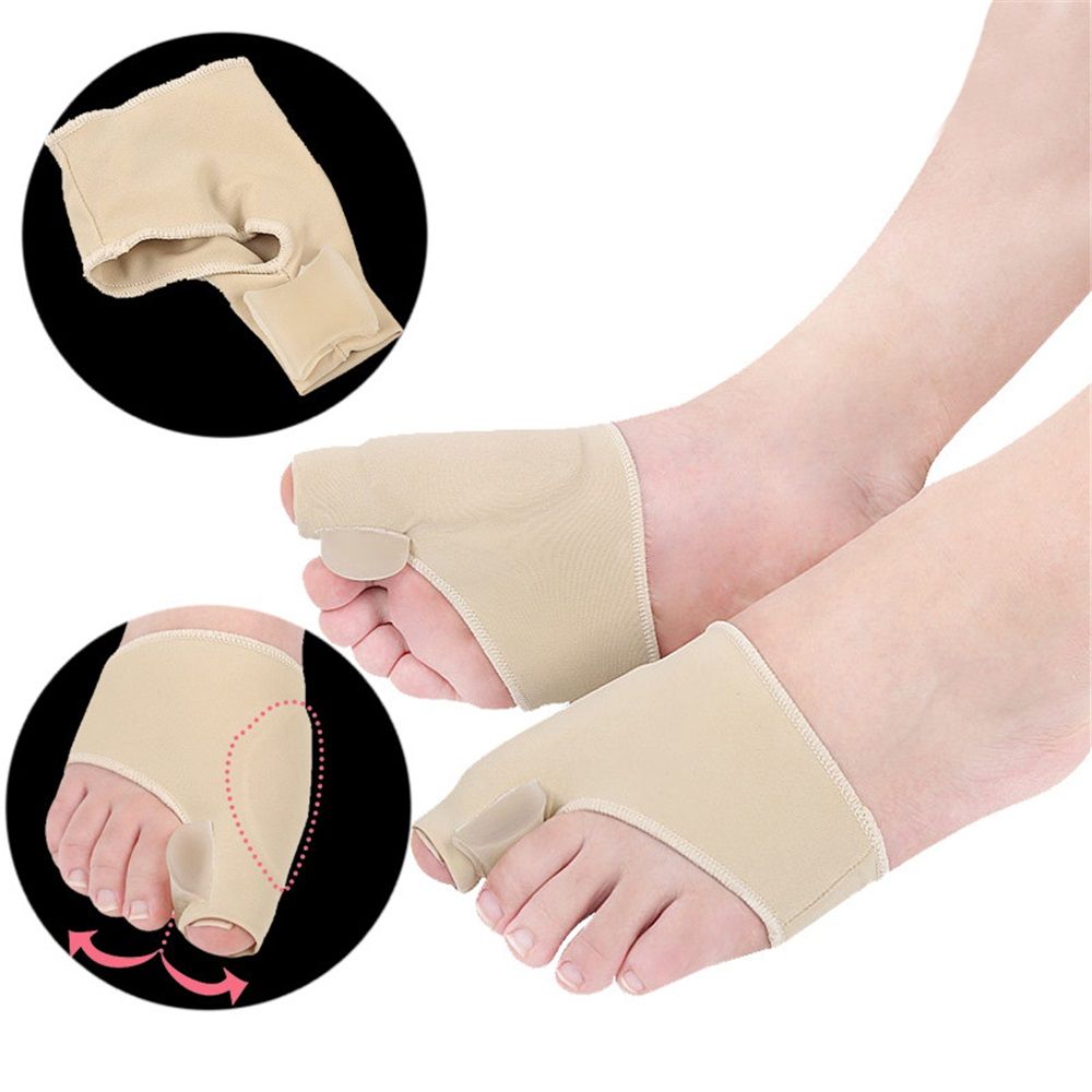 2 pair Relief Sleeve Pads & Corrector for Men & Women | Cushioned Support for Toe Alignment & Pain Relief | 2 V1192-AZ-W-0989