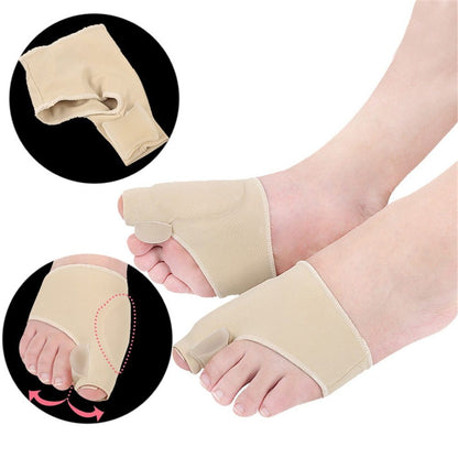 2 pair Relief Sleeve Pads & Corrector for Men & Women | Cushioned Support for Toe Alignment & Pain Relief | 2 V1192-AZ-W-0989