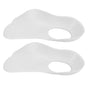 Shoe Pads 1 Pair Arch Support Inserts Plantar Insoles for Flatfoot Corrector Shoe Pads with Hole (White) Heel V1192-AZ-W-0990