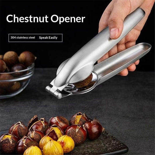 2pcs Stainless Steel Chestnut Cutter Tool Chestnut Opener Tool Chestnut Open Clip Chestnut Knife Chestnut V1192-AZ-W-0999