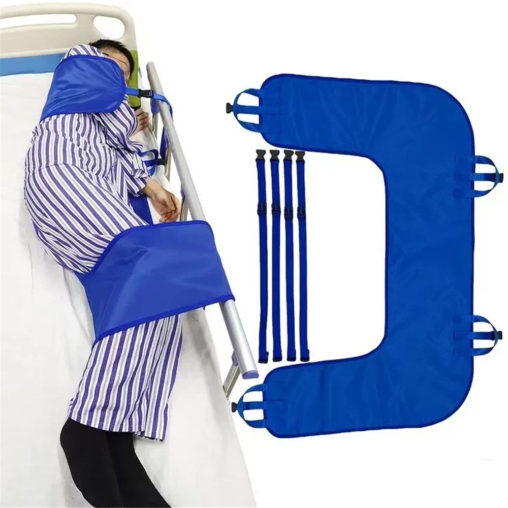 U-Shaped Positioning Sheet - Transfer Sheet for Turning and Repositioning, Multipurpose Bed Pad with V1192-AZ-W-1000