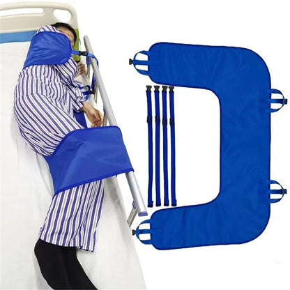 U-Shaped Positioning Sheet - Transfer Sheet for Turning and Repositioning, Multipurpose Bed Pad with V1192-AZ-W-1000