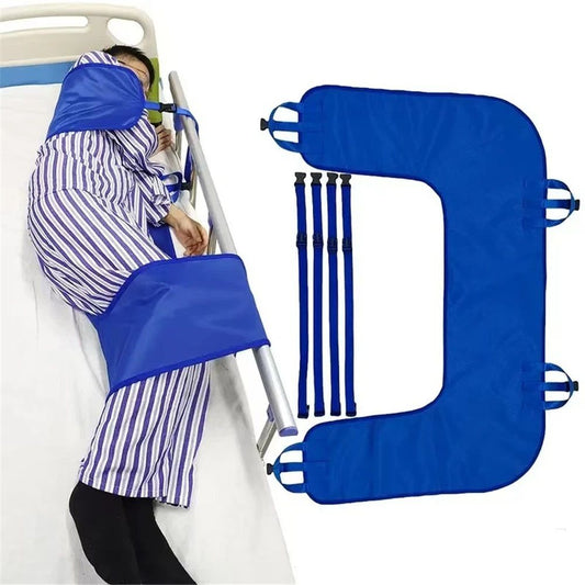 U-Shaped Positioning Sheet - Transfer Sheet for Turning and Repositioning, Multipurpose Bed Pad with V1192-AZ-W-1000