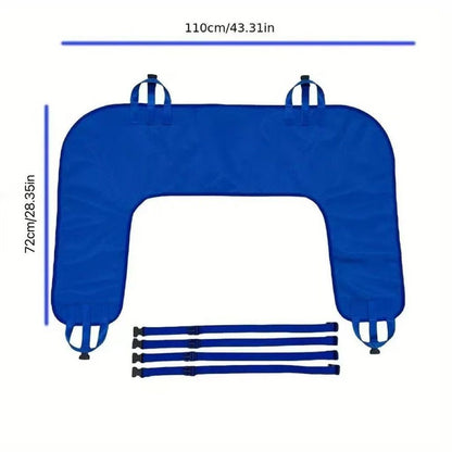 U-Shaped Positioning Sheet - Transfer Sheet for Turning and Repositioning, Multipurpose Bed Pad with V1192-AZ-W-1000