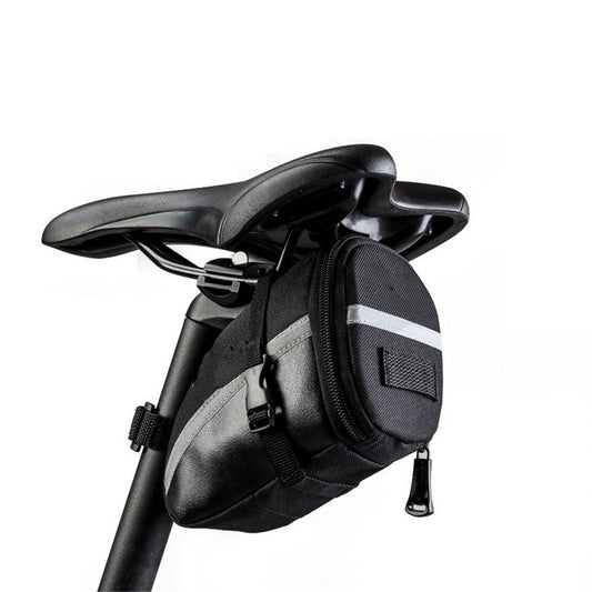 Bike Saddle Seat Bag - 1.2L Bicycle Saddle Bag Keep Bike Accessories - Bike Under Seat Pack for Essentials - V1192-AZ-W-1001