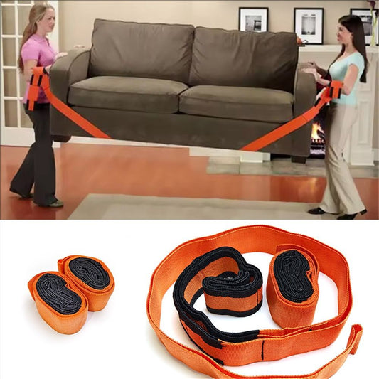 Moving Straps 2-Person Lifting and Moving System Adjustable Shoulder Lifting Carrying and Moving Straps V1192-AZ-W-1013
