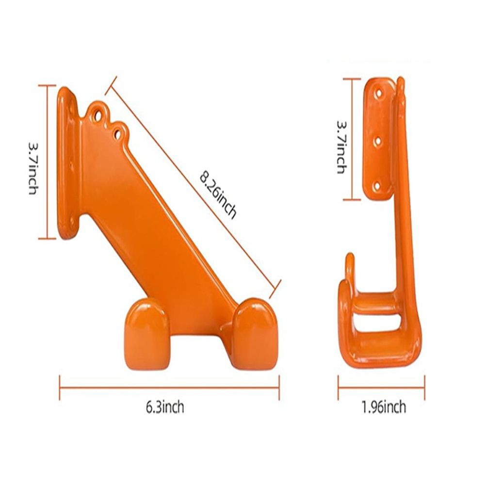 Chainsaw Hanger, 2 Pack Chainsaw Wall Mount, Heavy Duty Chainsaw Holder, Garage Organization Garage Storage V1192-AZ-W-1023