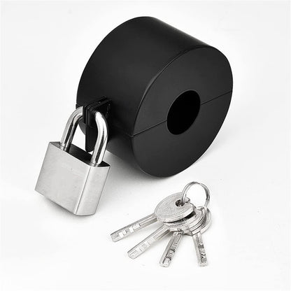 Metal Gate Valve Locking Device with Lock - Gas Valve Locks, Water Spigot Lock,Dia Valve Handles, Prevent V1192-AZ-W-1028