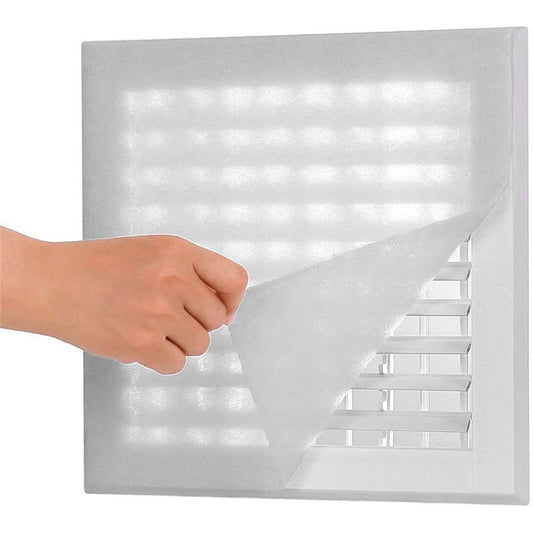 Complete Air Vent Filters Kit- 98'' x 18'' Electrostatic Media With 118in of Installation Tape 36+ Filters V1192-AZ-W-1035