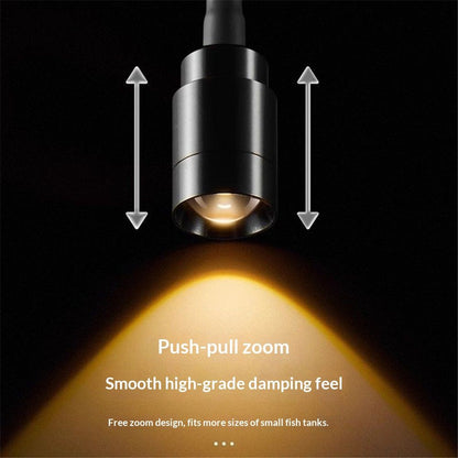 LED Aquarium Light - Freshwater Fish Tank Spotlight Vivarium Terrarium Light Fish tank light, turtle light V1192-AZ-W-1047
