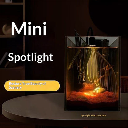 LED Aquarium Light - Freshwater Fish Tank Spotlight Vivarium Terrarium Light Fish tank light, turtle light V1192-AZ-W-1047