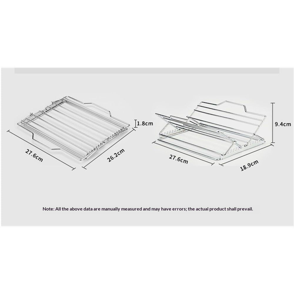 Adjustable Roasting Rack for 27.6 * 26.2 * 1.8cm, Stainless Steel Turkey Rack Insert - Fits Oven, Smoker & V1192-AZ-W-1052