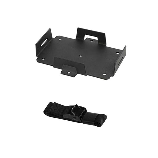 Small Battery Tray Fit 12V-6V / 7AH 8AH 9AH 12AH 15AH Batteries and More, Adjustable Hold-Down Strap Battery V1192-AZ-W-1065