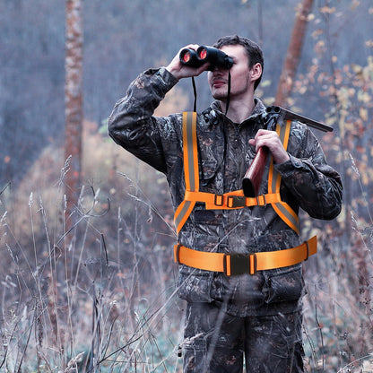 Deer Drag Strap and Dual Harness with Reflective Strips Heavy Duty Deer Dragging Rope Hunting for Hunters V1192-AZ-W-1071