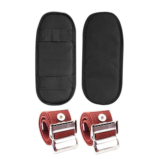 2 Packs Drywall Stilt Replacement Parts, Comfort Stilt Pads Protective Padded Leg Bands for Drywall, Nylon V1192-AZ-W-1078