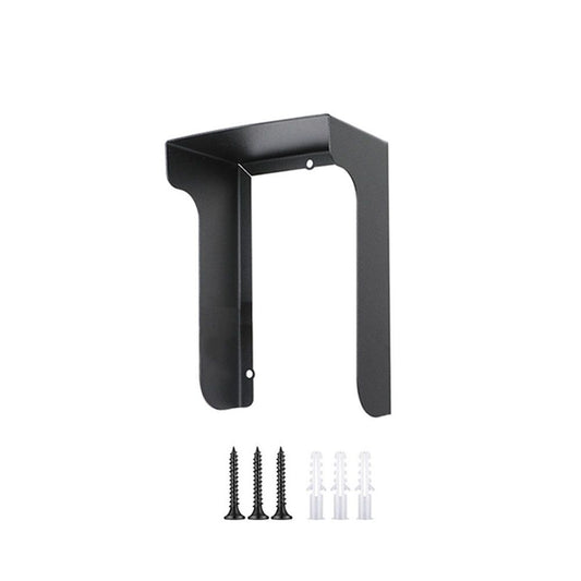Outdoor Black Doorbell Rain Anti-Glare Cover, Steel Weather-Blocking Camera Cover Glare Sun Shade Protection V1192-AZ-W-1080