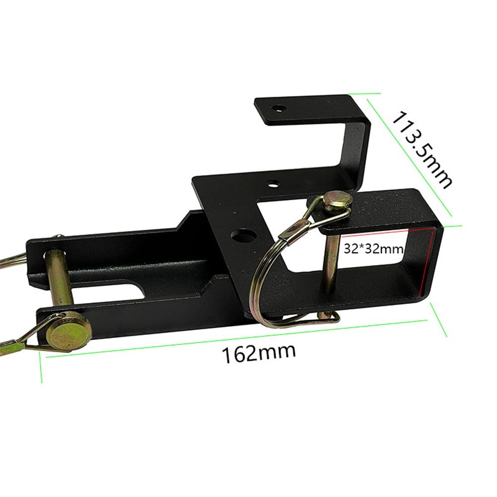 Premium Combo Hitch, Haul Pin Hitch, Handled Lawn, and Garden Equipment, or Wheeled Garbage Cans - by Garbage V1192-AZ-W-1088