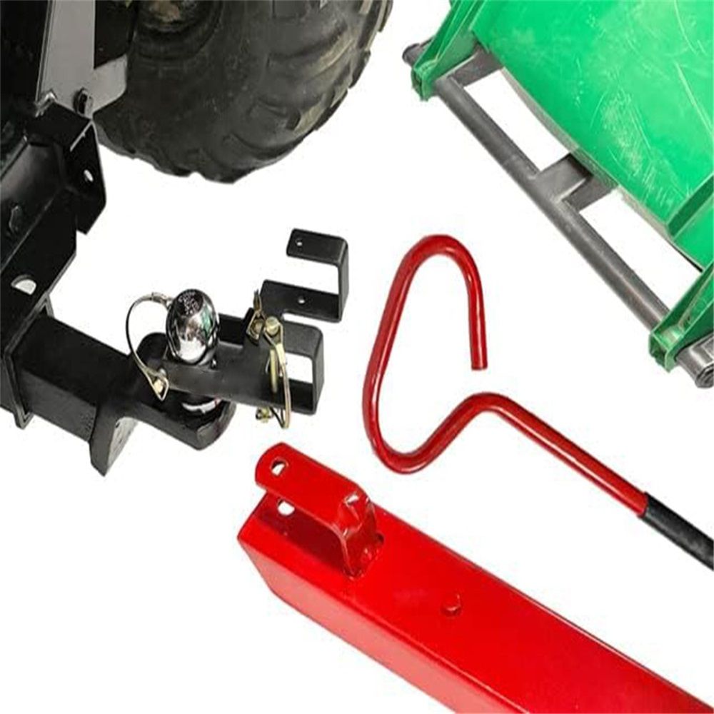 Premium Combo Hitch, Haul Pin Hitch, Handled Lawn, and Garden Equipment, or Wheeled Garbage Cans - by Garbage V1192-AZ-W-1088