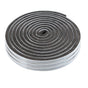 33 Ft Gray Self-Adhesive Soundproofing Weather Stripping for Doors and Windows, 0.35" Wide x 0.2" Thick V1192-AZ-W-1101